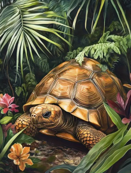 Diamond Painting Meerschildkröte